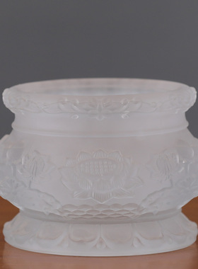 水琉璃中式佛堂装饰摆件