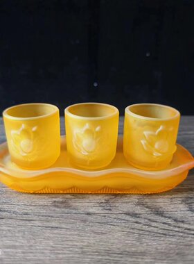 水琉璃中式佛堂装饰摆件