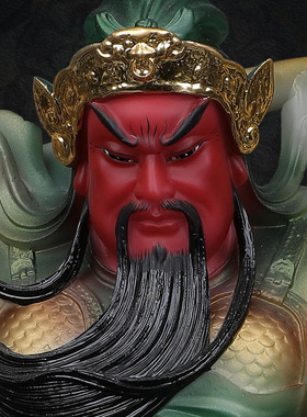 合成玉石粉中式佛堂装饰摆件