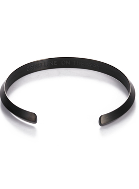 DH7简约钛钢手镯女镯子男手环