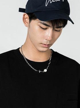 DH7珍珠星芒液态金属项链