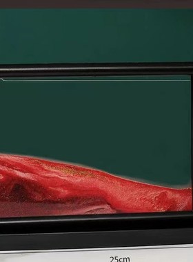 极速方形b3D旋转流沙画摆件书桌沙漏解压工艺品客厅家居装饰礼物