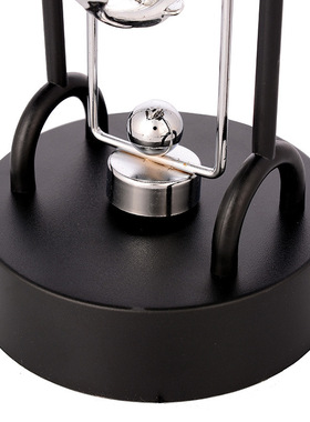 极速牛顿创意旋转海豚q永动仪 物理模型磁力摆金属工艺摆件新奇特