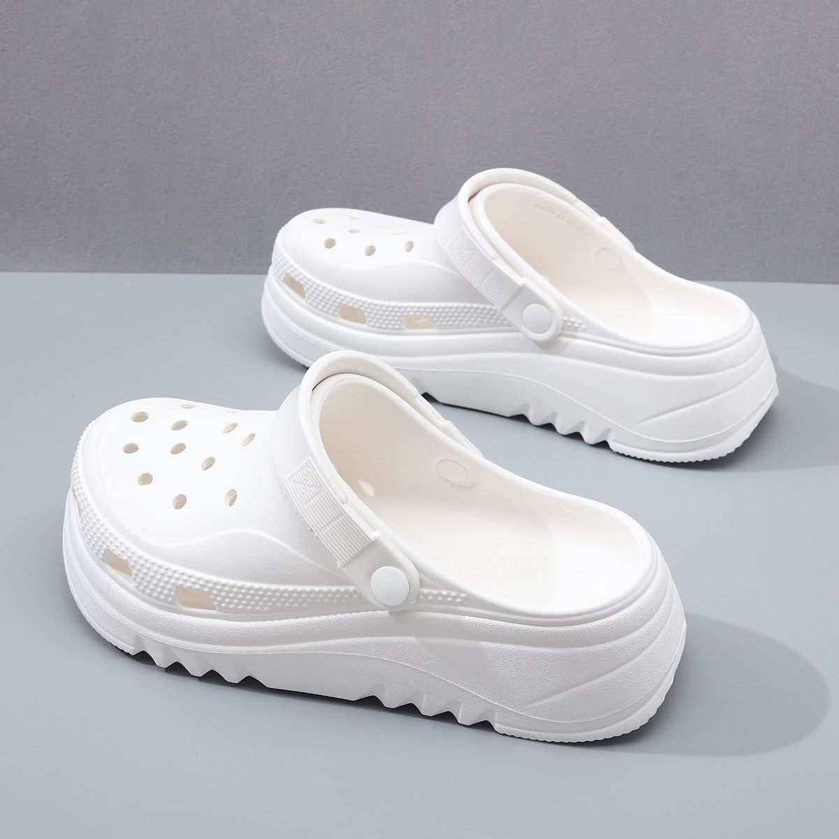 洞洞鞋男款夏季沙滩拖鞋外穿凉鞋男士厚底踩屎感运动情侣eva透气,淘宝优惠券,粉丝福利购,淘宝优惠卷