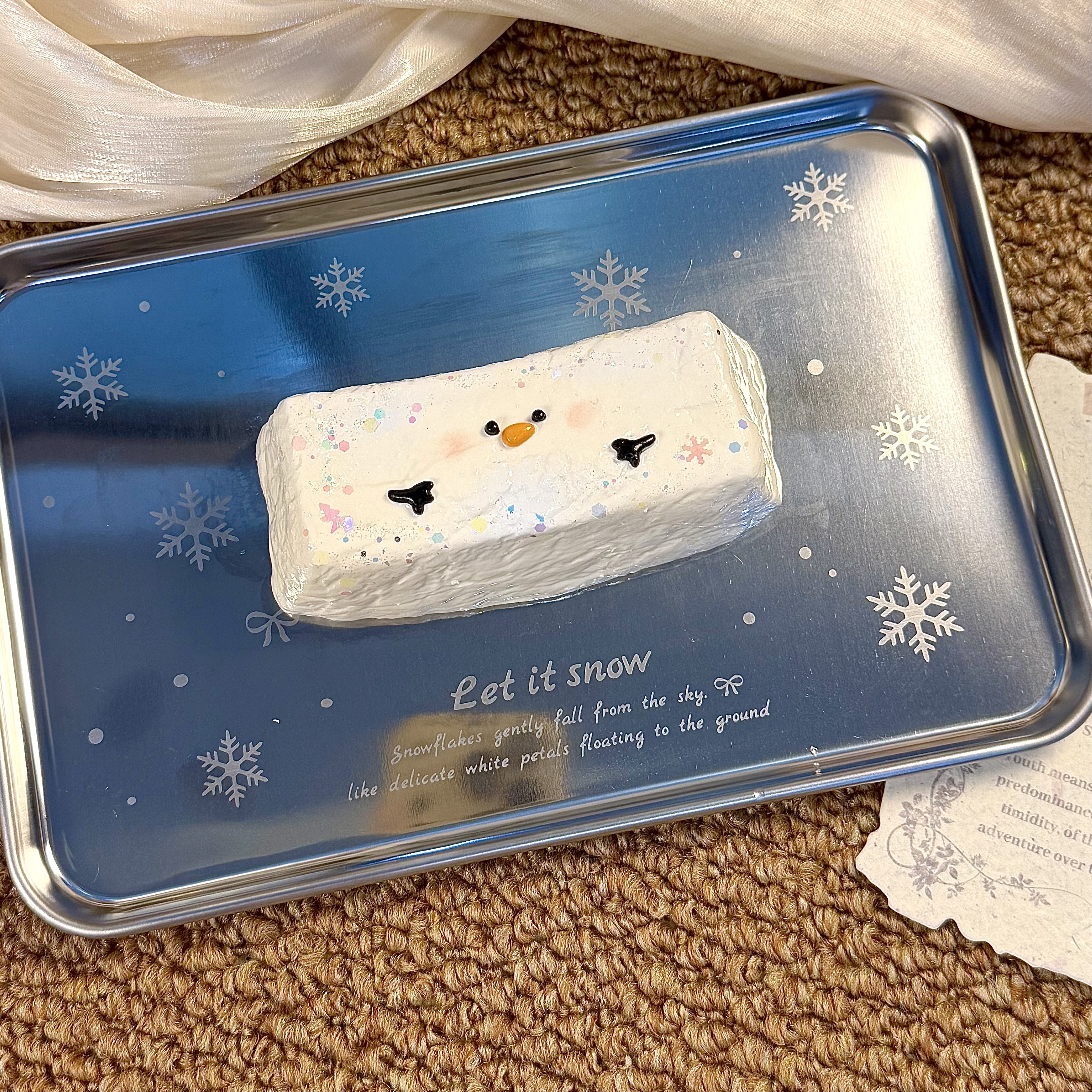 冬季限定雪人系列食品级硅胶慢回弹解压神器手工可爱捏捏乐雪人,淘宝优惠券,粉丝福利购,淘宝优惠卷