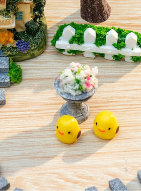 园林庄园系列微缩仿真模型花坛石阶DIY装饰品配件迷你摆件微景观