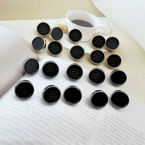 纹路电镀点油金属纽扣男女衬衣纽扣衬衫长袖短金属小扣子衬衫纽扣 - 图3