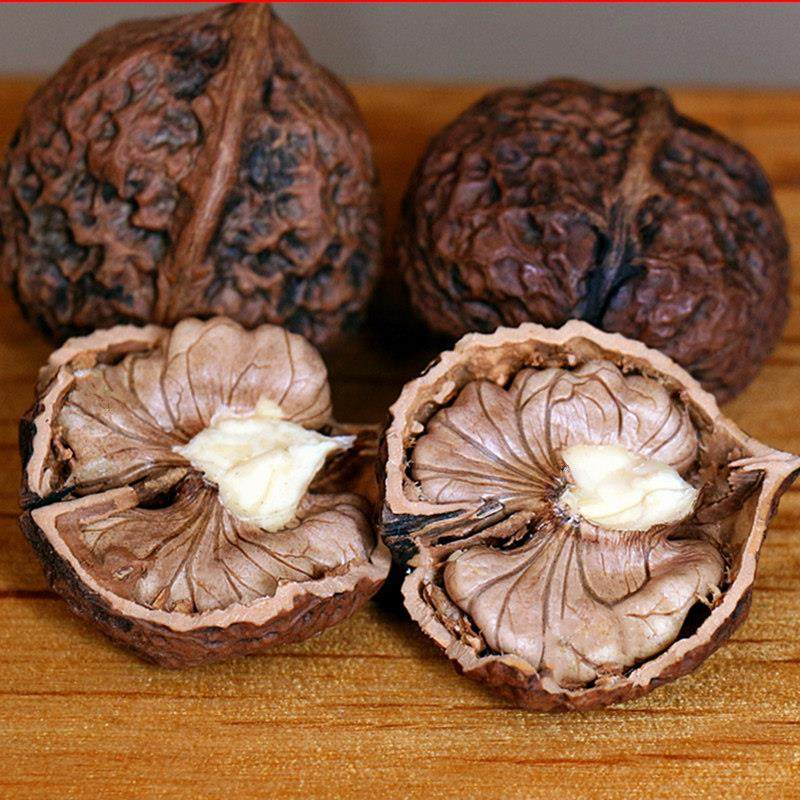 云南老品种厚皮核桃孕妇坚果原味四方果手剥黑桃无漂白生核桃带壳,淘宝优惠券,粉丝福利购,淘宝优惠卷