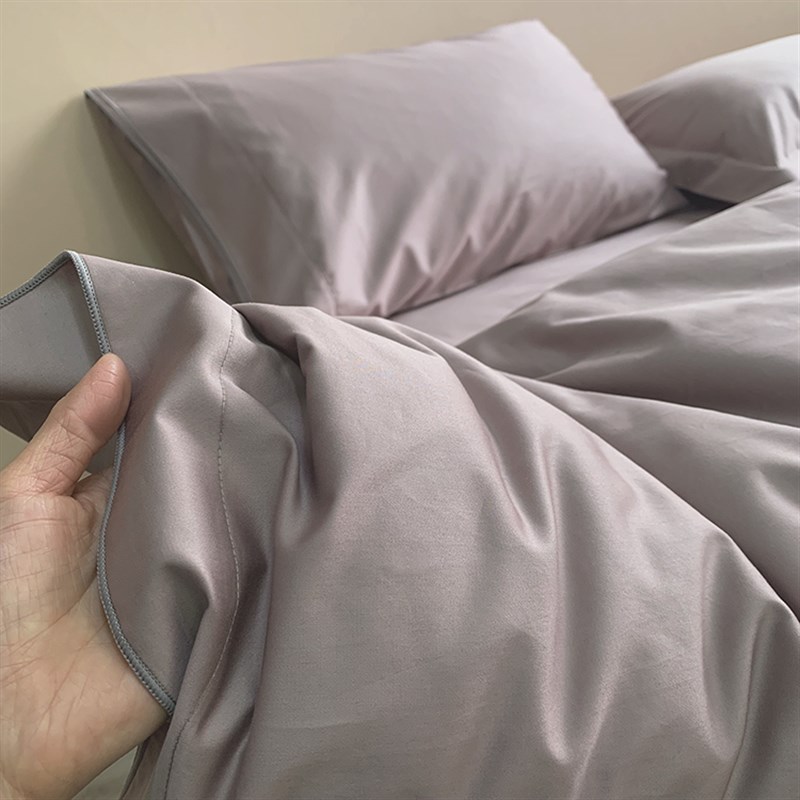 来自埃及好棉花 120支长绒棉床品四件套 全棉被套床单枕套 可定制 - 图1