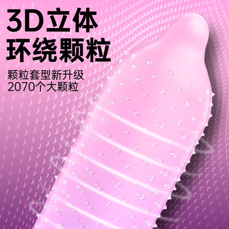 玻尿酸避孕套超薄裸入旗舰店正品口用安全套男用品女性安全帽成人 - 图1