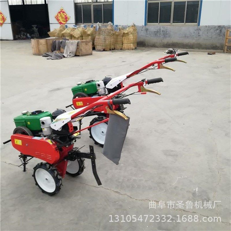 农用汽油微耕机 果园除草耕地机 圣鲁多用途旋耕机,淘宝优惠券,粉丝福利购,淘宝优惠卷