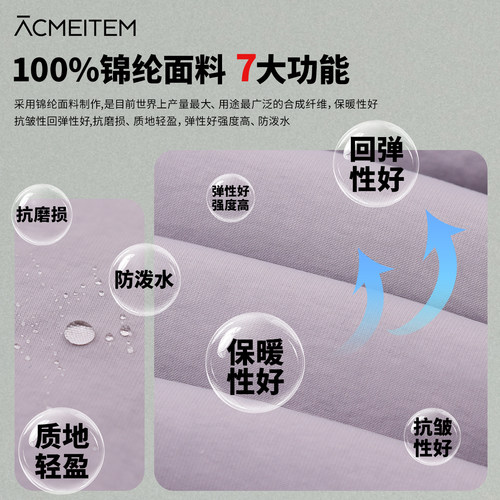 ACMEITEM爱棵米 户外亲子休闲夹克连帽宽松多口袋工装外套男女 - 图1