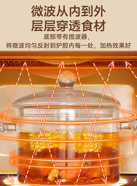 格兰仕微波炉家用2026新款20L小型旋钮平板式官方旗舰店正品BH