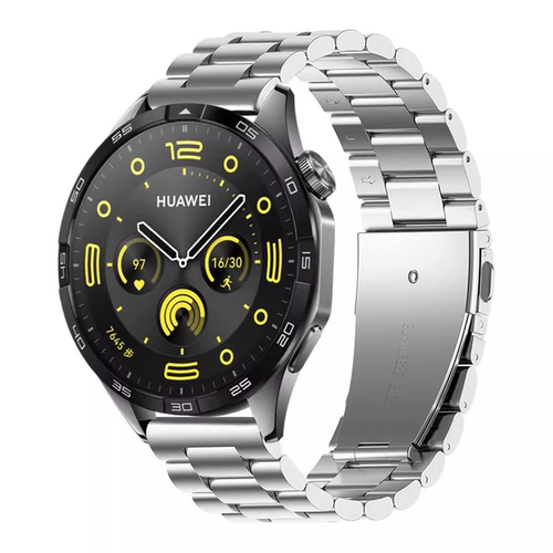适用于荣耀华为gt5/6手表表带Watch4金属珠钢46/42mm男款GT3腕带watchGT5Pro智能Watch3配件GT2e女荣耀GS3i - 图3