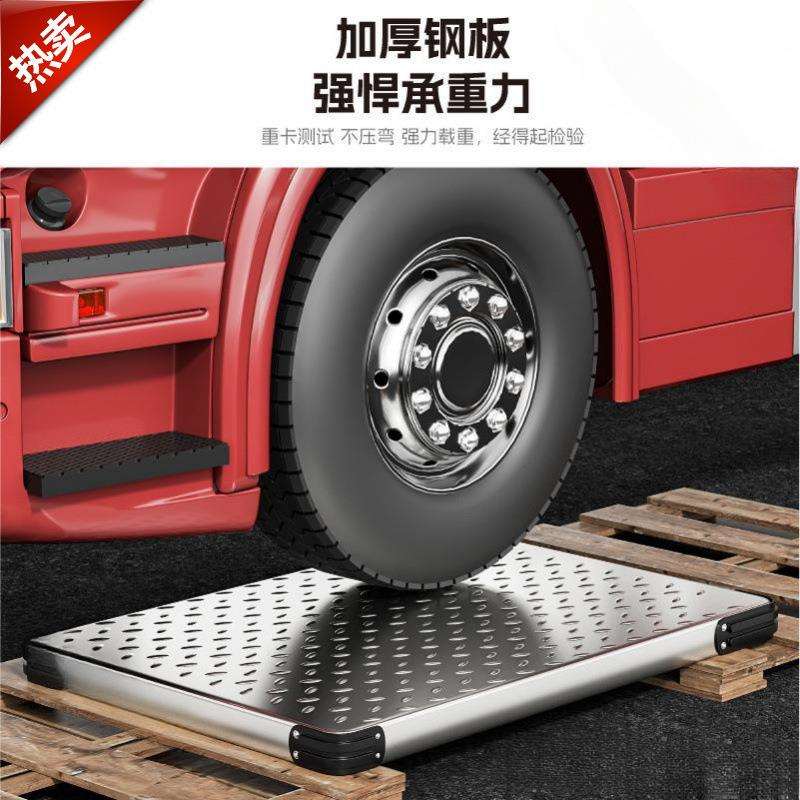 钢板小推车拉货手推车搬运车家用平板车便携拖车折叠小拉车手拉车 - 图1