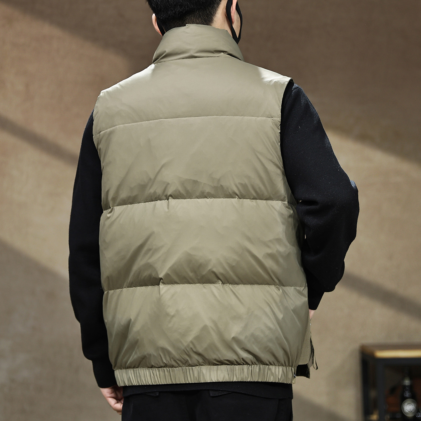 羽绒服马甲男款2025冬季新款轻薄保暖90鸭绒男士潮流外套秋冬大码,淘宝优惠券,粉丝福利购,淘宝优惠卷