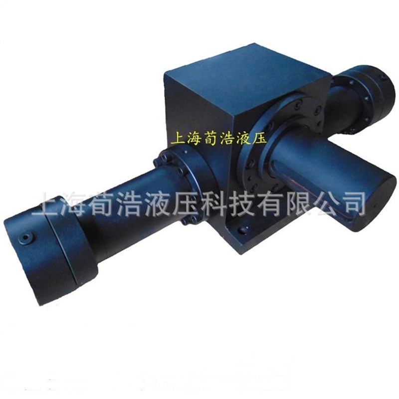 源头厂家销售法兰式单齿条旋转液压缸大L扭矩力齿轮齿条摆动油缸 - 图2