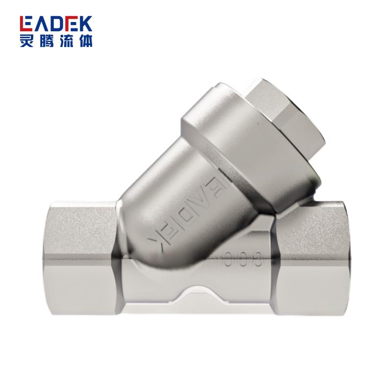 304 316不锈钢Y型丝扣过滤器 不锈钢工业管道过滤器4分6分1寸3寸 - 图3