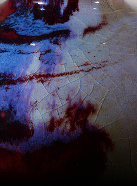 钧瓷摆件高自文大师手工手签款福禄葫芦陶瓷家居办公室装饰礼盒装