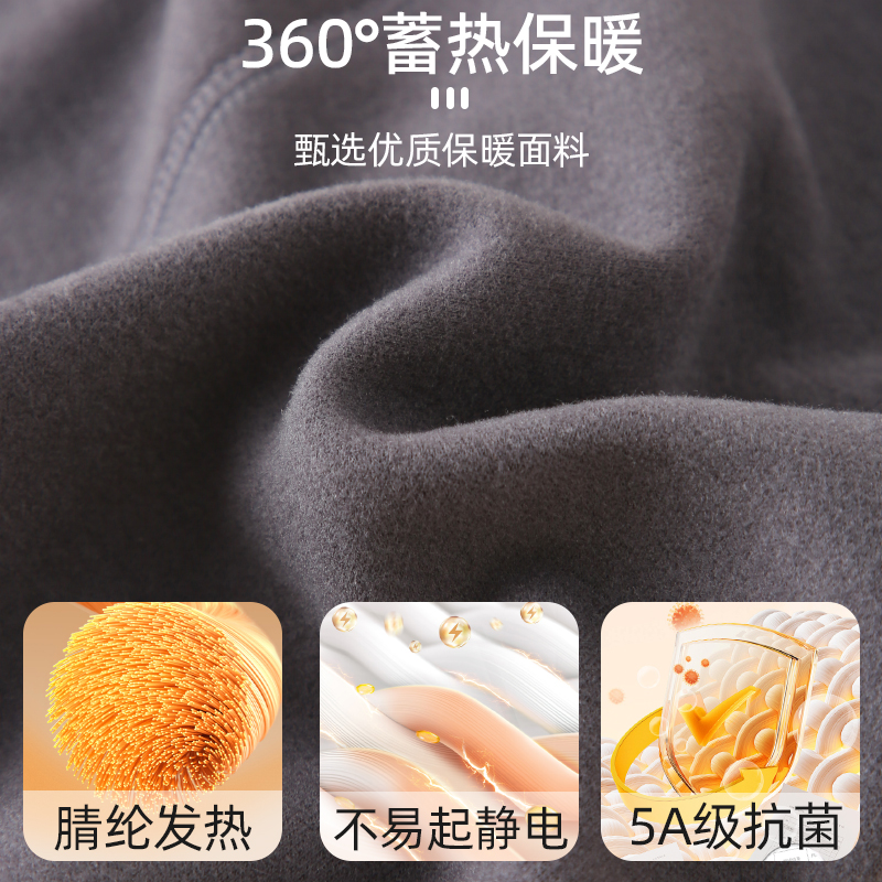 儿童保暖裤内穿德绒小暖皮秋裤男女童打底裤A类吸湿排汗Q21同款