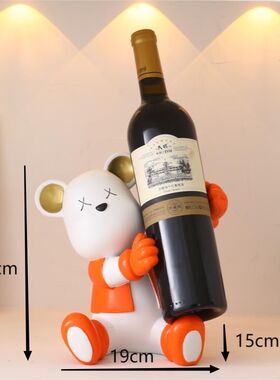 北欧轻奢网红卡通暴力熊熊大客厅