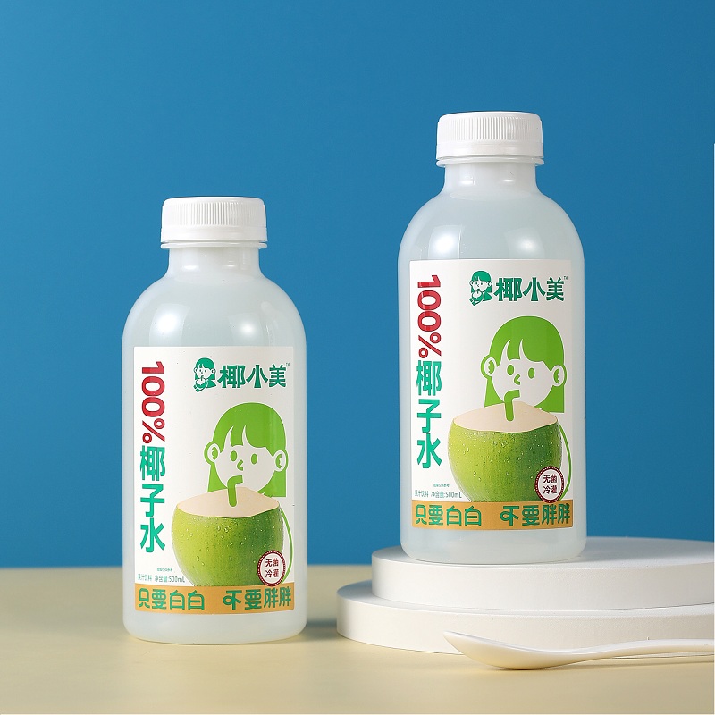 味畅力椰小美100%椰子水饮料500ml/瓶整箱15瓶天然电解质水纯净喝