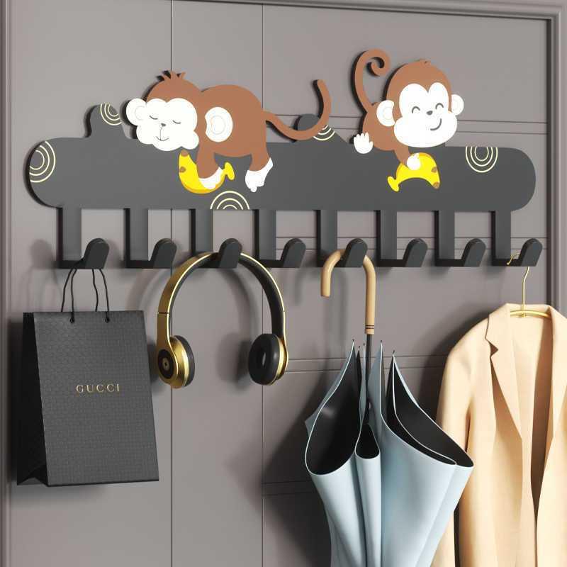 门后磁吸挂钩防盗门入户门挂衣钩冰箱强磁磁吸式大门磁吸收纳 - 图3