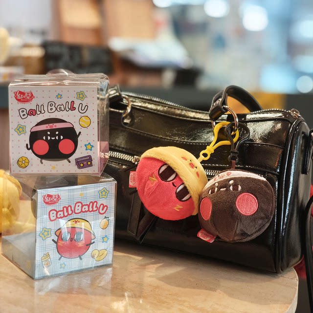 Red bean peripheral ball, you pinch the pressure ball