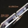 Glass door 180 degree bathroom clip 304 stainless steel hinge shower room office partition door hinge fine brushed
