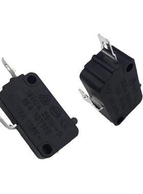 电饭煲配件行程开关银触点两脚微动开关16A250V适用美的苏泊尔等