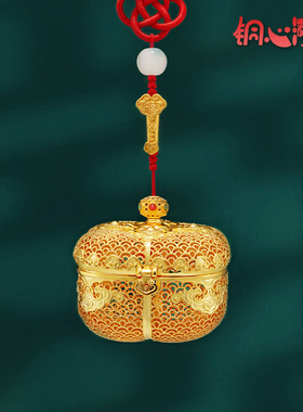 铜心满福《福事多多》花丝柿子