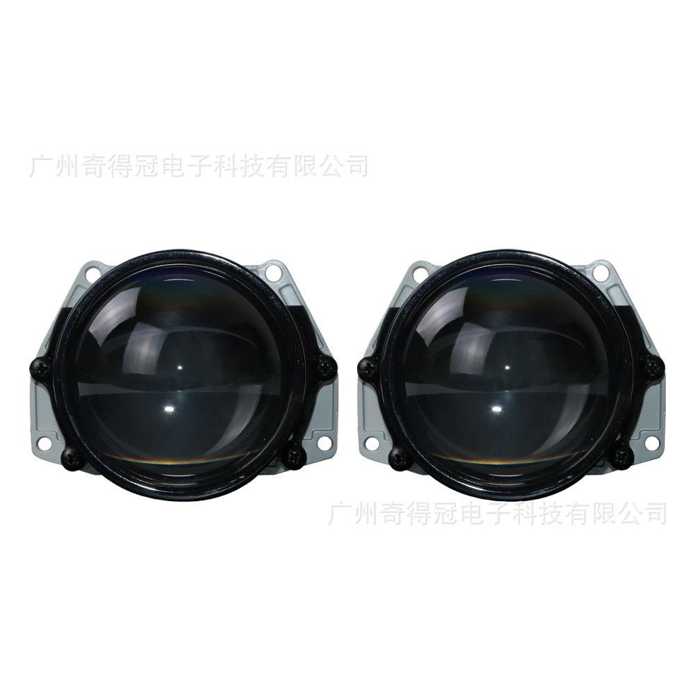 跨境新款3.0寸汽车LED大灯双透镜远近光一体灯无损安装快速启动 - 图0