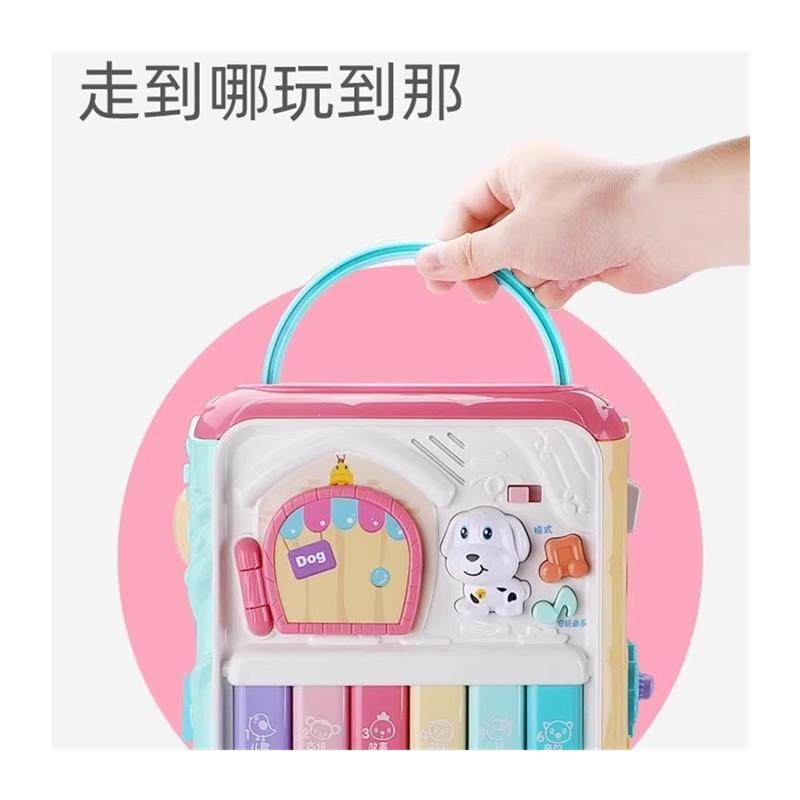 日本进口儿童手拍鼓六面体拍拍鼓1岁宝宝婴儿早教多面体益智玩具,淘宝优惠券,粉丝福利购,淘宝优惠卷