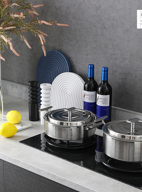 高端轻奢样板间厨房装饰品小摆件咖啡机豆壶用品套装组合软装搭配