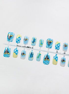 【皎珑】卡通可爱蓝色飞天小女警