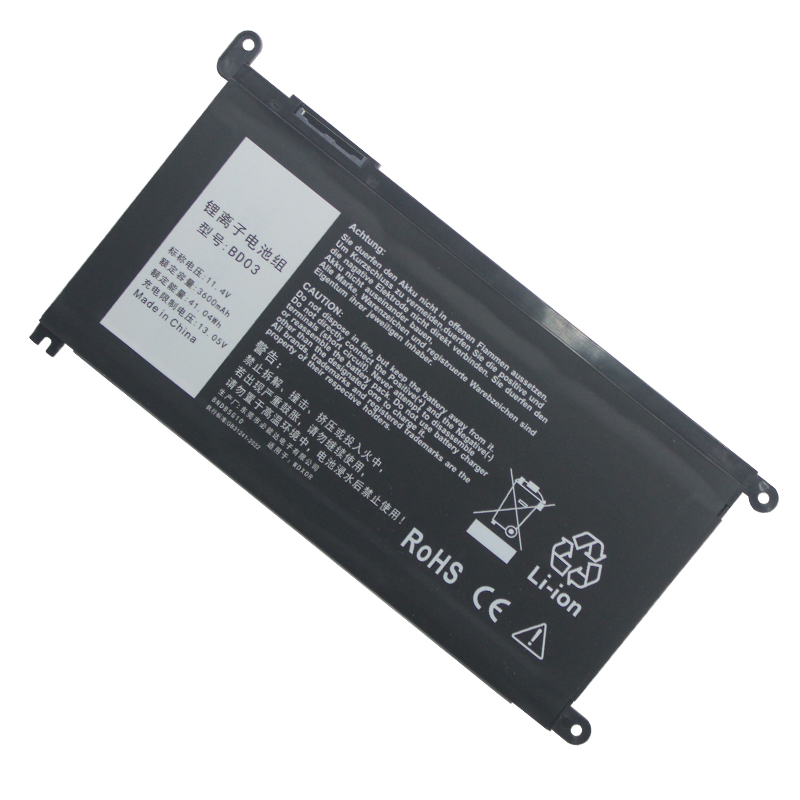 适用于戴尔燃7000灵越inspiron14 15-WDXOR 7560 7472 7460 3480 5568 7569 5567 5480 7572 5580笔记本电池 - 图0