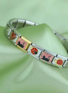 Hapiship模块手链油画饰品女礼物