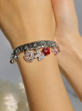 Hapiship模块手链钛钢原创小众