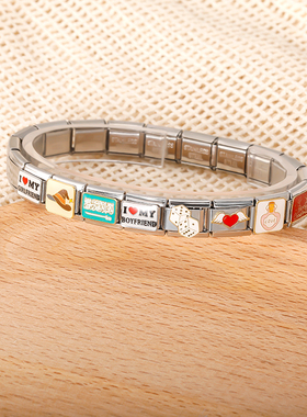 Hapiship模块手链原创表带女礼物