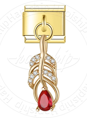 Hapiship意大利风模块手链DIY原创金色吊坠轻奢小众饰品拼接礼物