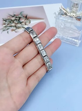 钛钢原创简约风手链DIY现速发货