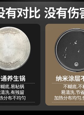 养生壶配件玻璃单壶通用的壶体不粘锅发热底O盘单配带盖壶身裸壶