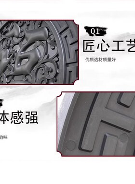 216x162树脂影壁墙80福字迎门墙仿古浮雕新中R式农村庭院墙面装饰