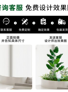 新品大型仿真绿植造景组合t室内门店阳台景观橱窗假植物楼梯下装