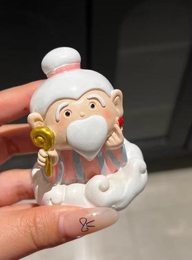 【家居好家居】招财摆件客厅玄关财神爷桌面装饰品物可爱创意厂家