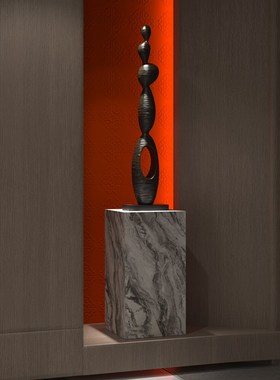 酒店大堂创意抽象雕塑艺r术品摆件样板间会所室内玄关落地装饰摆