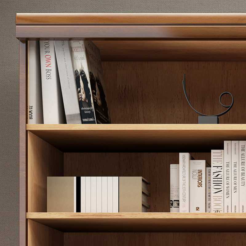 中式实木书柜玻璃书房家具储物柜收纳柜简约置物柜书架厂家直销,淘宝优惠券,粉丝福利购,淘宝优惠卷