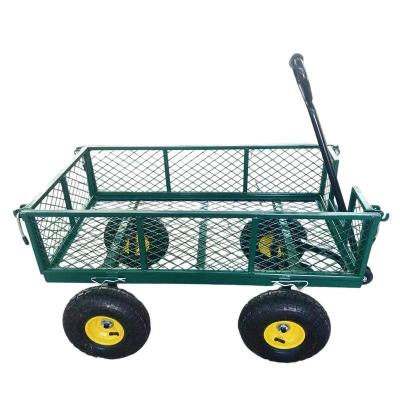 四轮网车搬运车手推工具车小号1840a牵引平板车花园拖车拉货车,淘宝优惠券,粉丝福利购,淘宝优惠卷