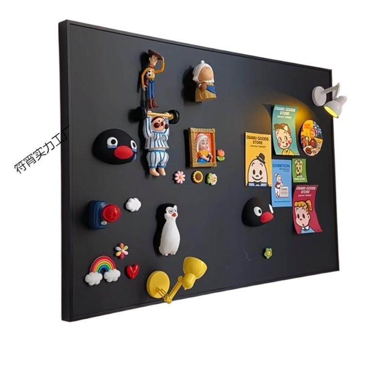 磁吸黑板电表箱遮丑神器配电箱遮挡装饰画免打孔新款冰箱贴展示板,淘宝优惠券,粉丝福利购,淘宝优惠卷