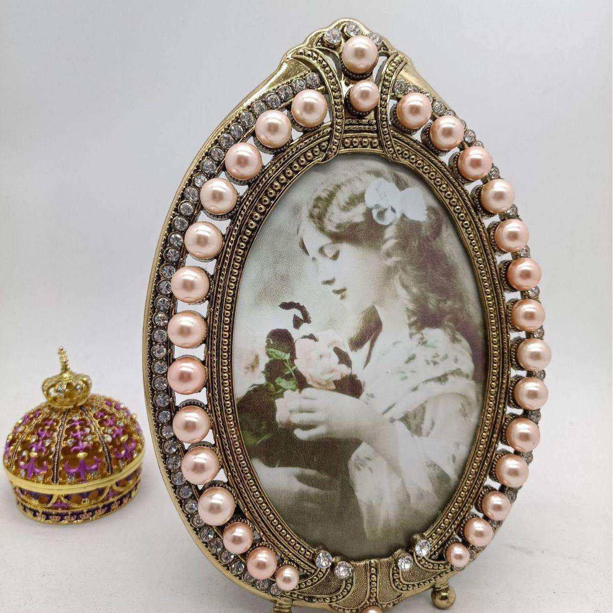 粉色珍珠金属相框,淘宝优惠券,粉丝福利购,淘宝优惠卷